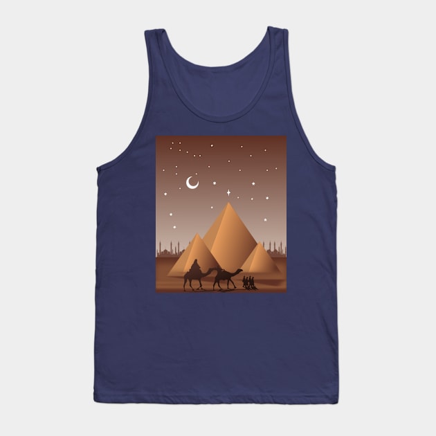 GIZA Tank Top by Tees4Chill